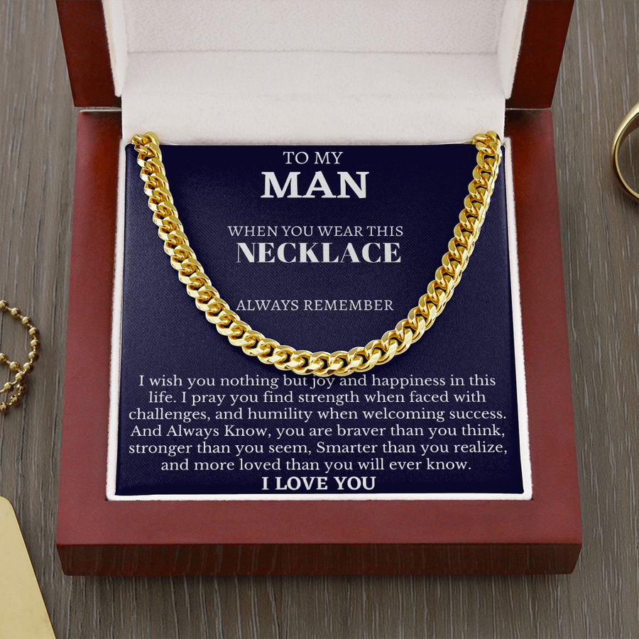 Gift for Boyfriend Necklace