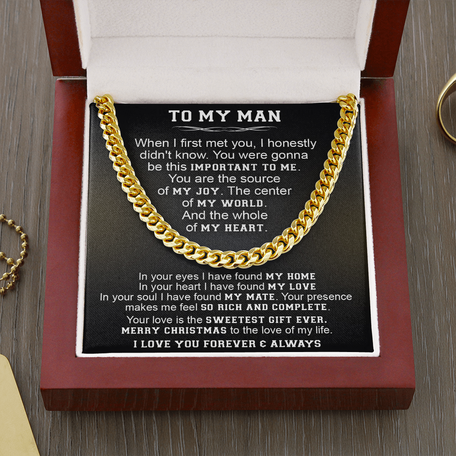 Gift For Your Man - Honest - Cuban Link Cuban Link Chain