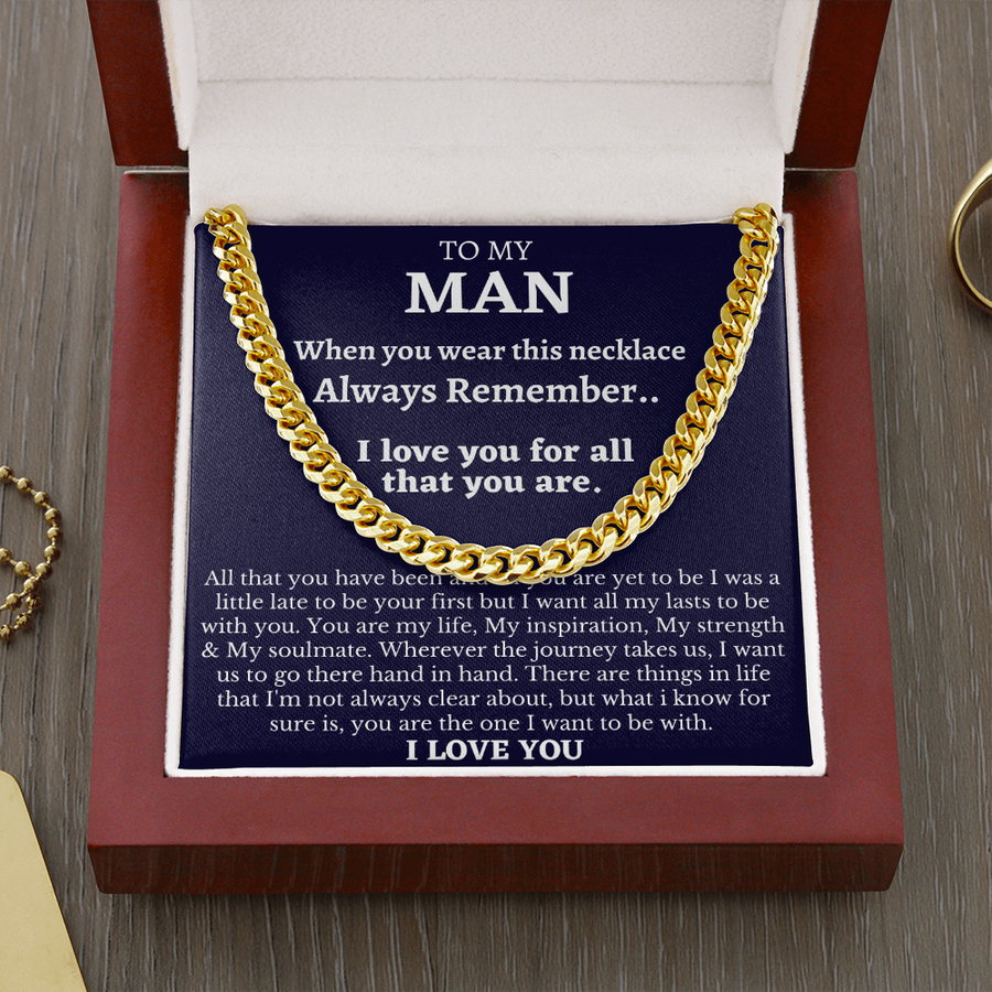 Gift for husband Necklace
