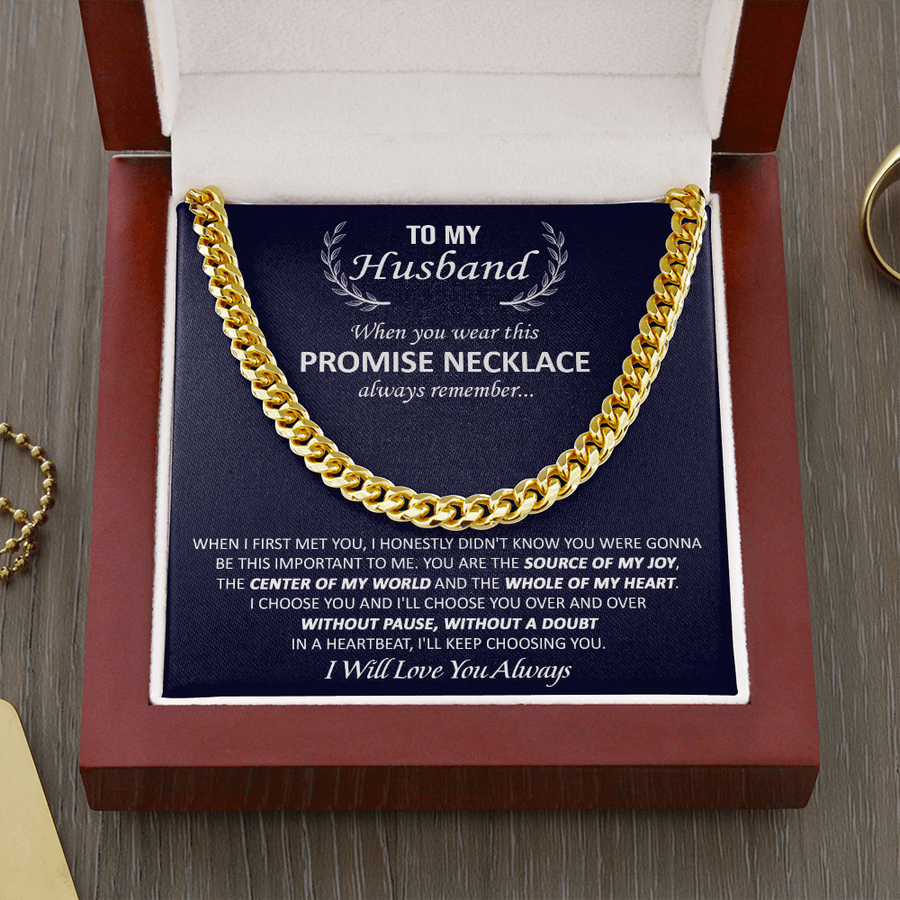 Gift For Husband - My Joy - Cuban Link Cuban Link Chain
