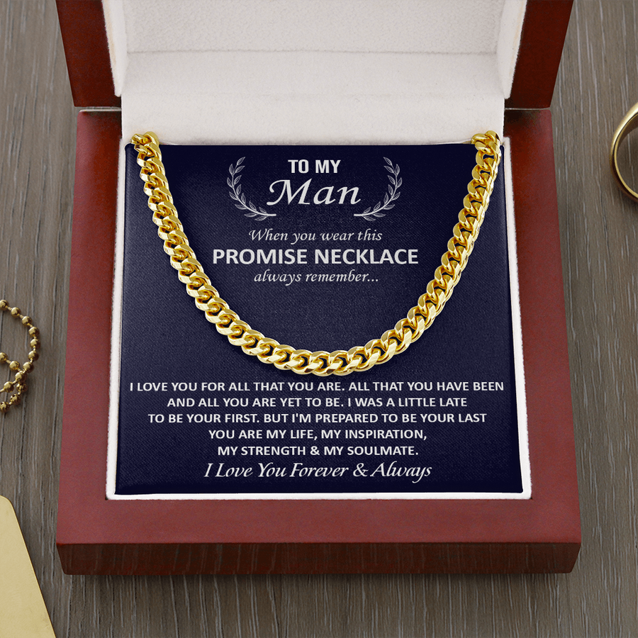 Gift For Your Man - My Strength - Cuban Link Cuban Link Chain