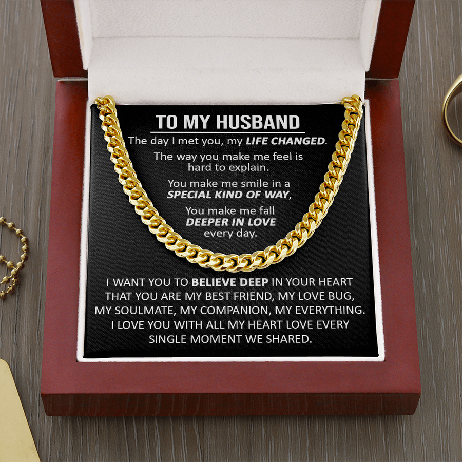 Gift For Husband - The Way Believe - Cuban Link Cuban Link Chain