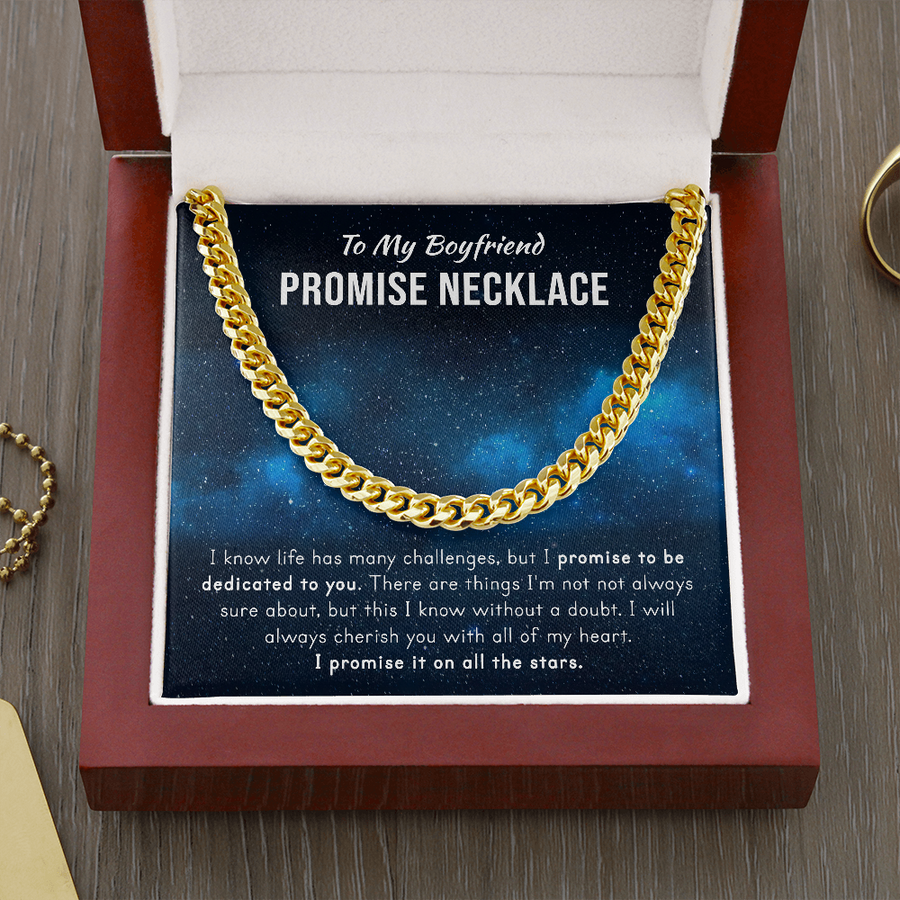 Promise Necklace for him - Christmas Gift