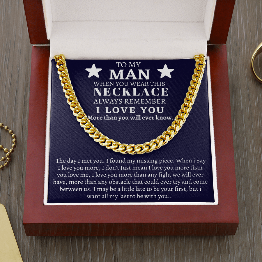 To my man Necklace
