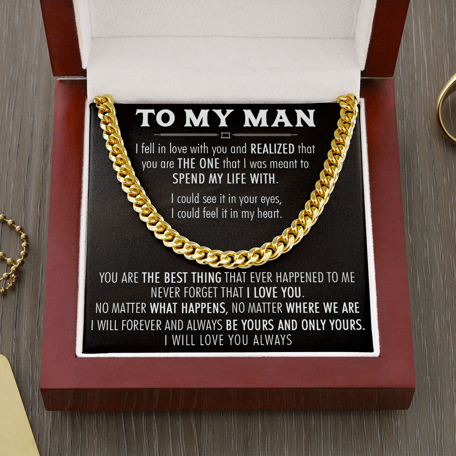 Gift For Your Man - Spend My Life - Cuban Link Cuban Link Chain