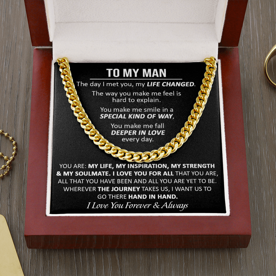 Gift For Your Man - The Way For All - Cuban Link Cuban Link Chain