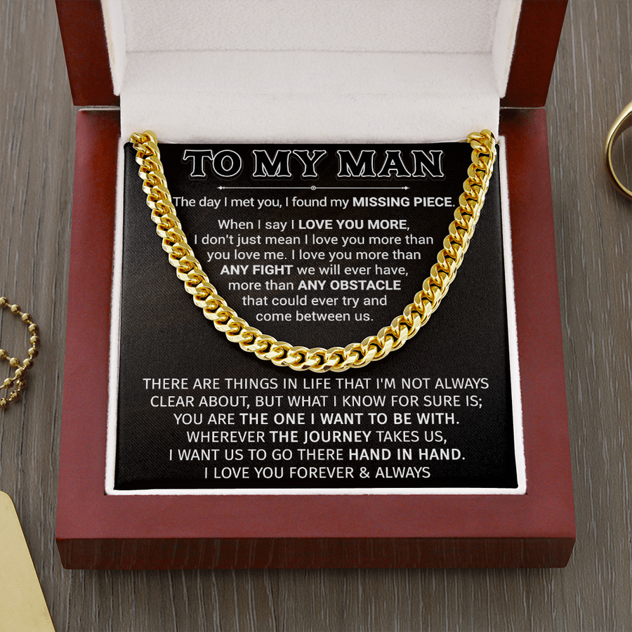 Gift For Your Man - Obstacle - Cuban Link Cuban Link Chain
