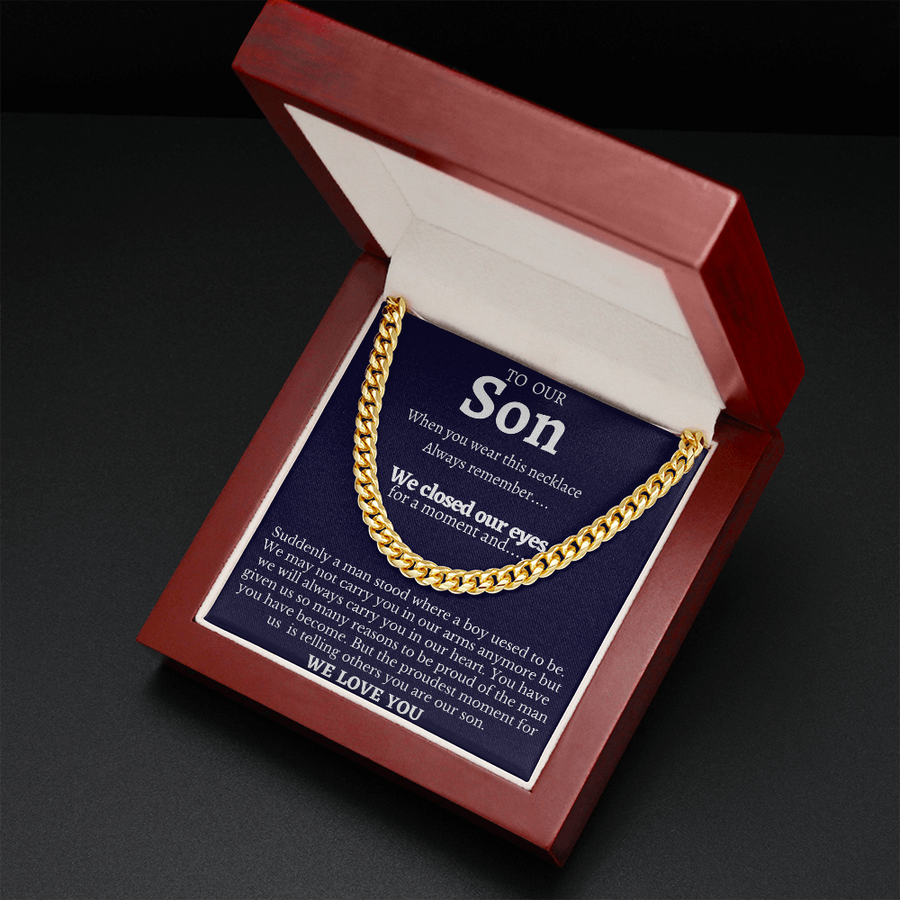 gift for our son Necklace
