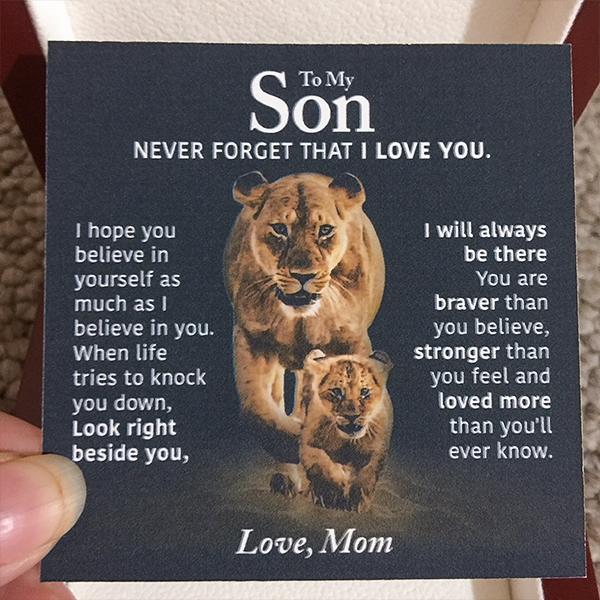Perfect Gift for Son Necklace