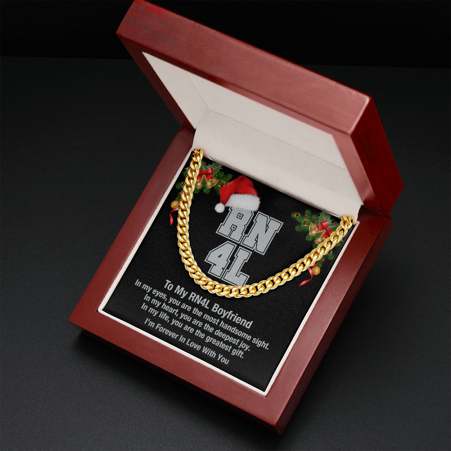 My RN4L Boyfriend Cuban Link Chain Necklace