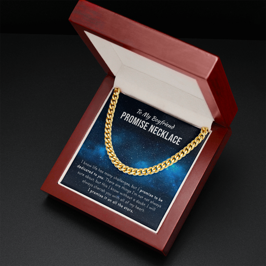Promise Necklace for him - Christmas Gift