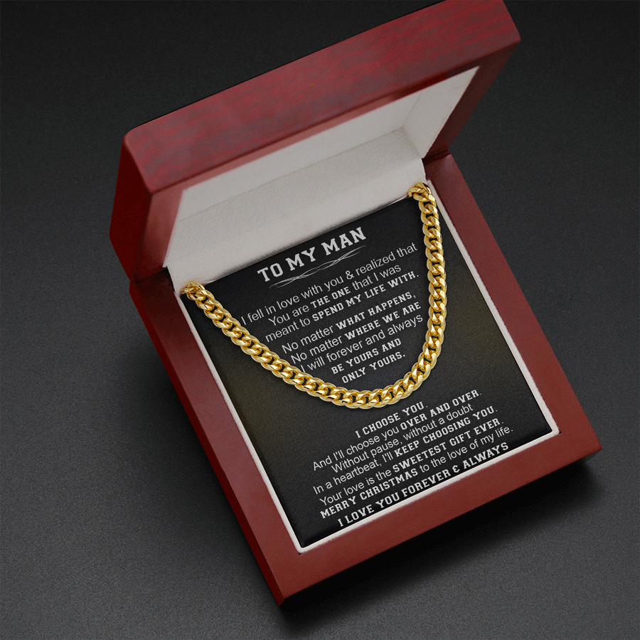Gift For Your Man - Without Pause - Cuban Link Cuban Link Chain