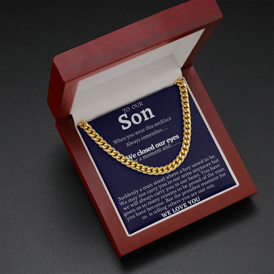 gift for our son Necklace