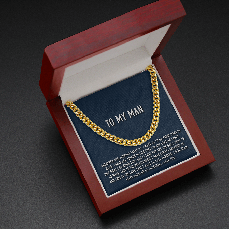 Faith Brought Us Together Necklace