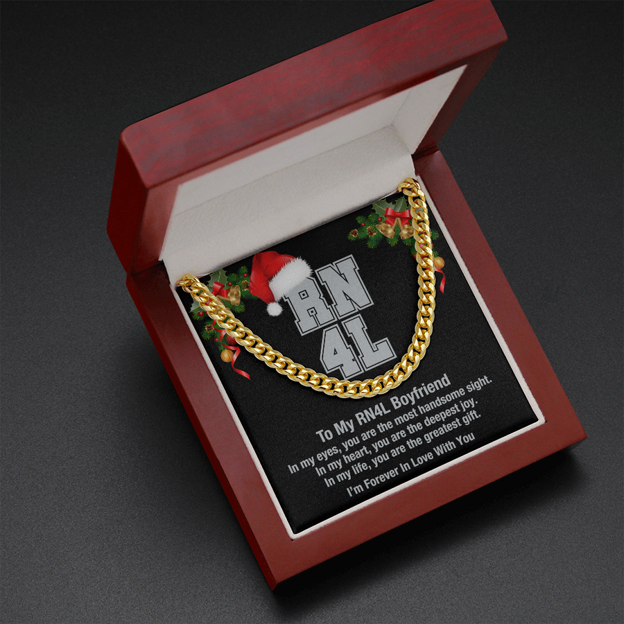My RN4L Boyfriend Cuban Link Chain Necklace