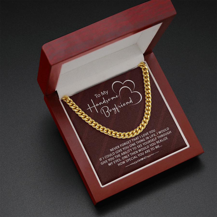Stylish Gift For Boyfriend ? Cuban Link Chain Necklace