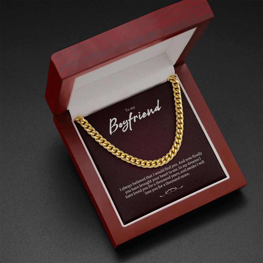 Beautiful Necklace for Boyfriend