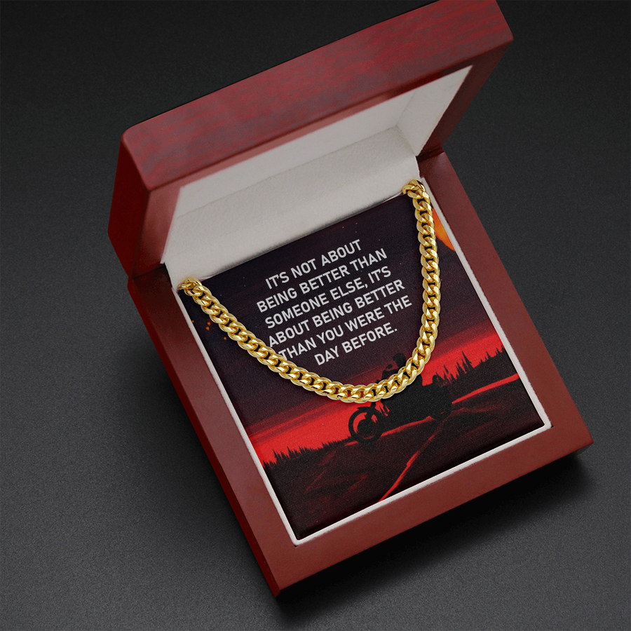 (Almost Gone) Gift for Bike - Cuban Link Chain Necklace - Trending Now