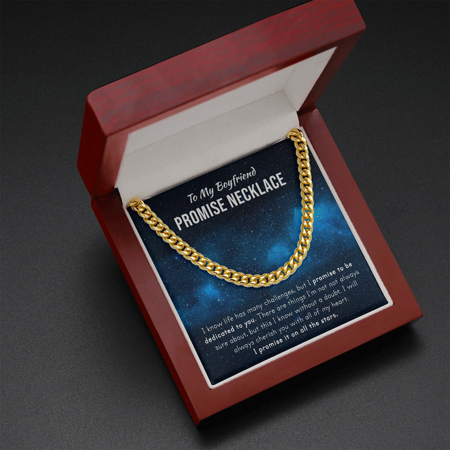 Promise Necklace for him - Christmas Gift