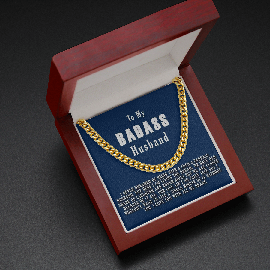 Badass Husband Necklace