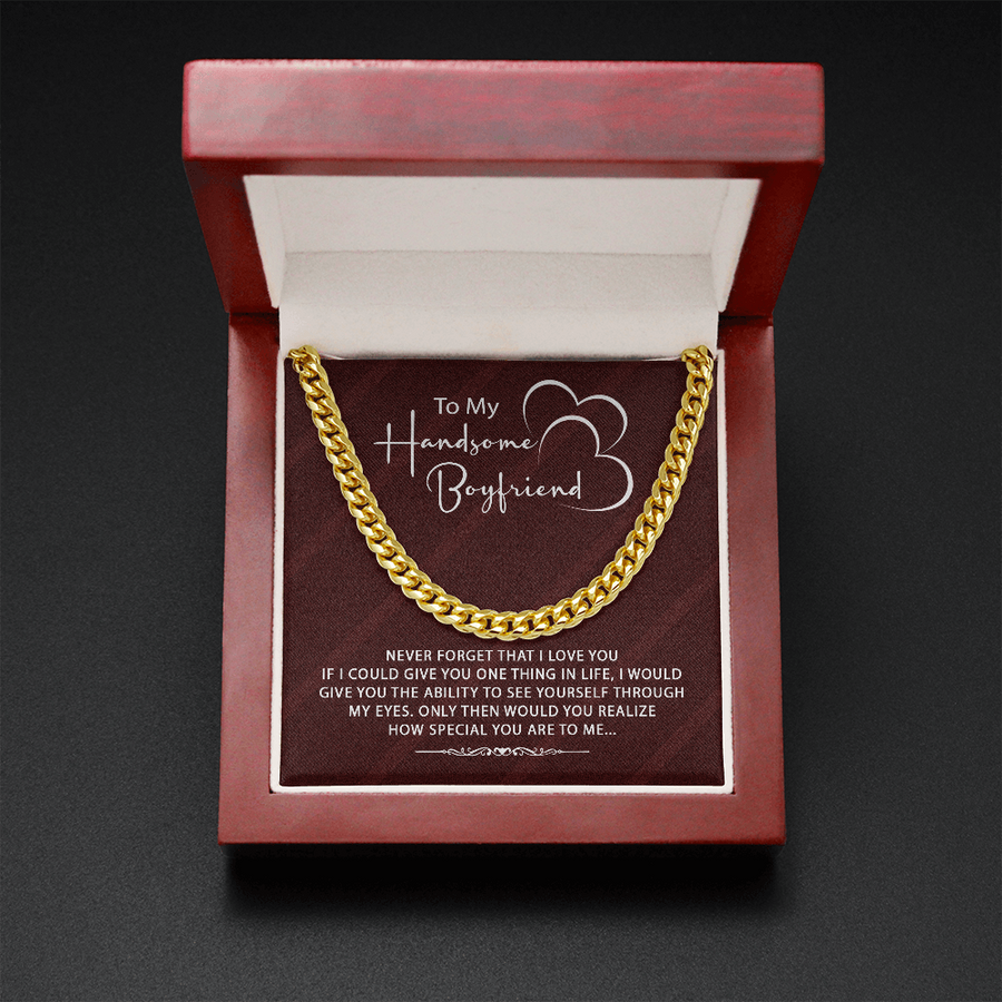 Stylish Gift For Boyfriend ? Cuban Link Chain Necklace