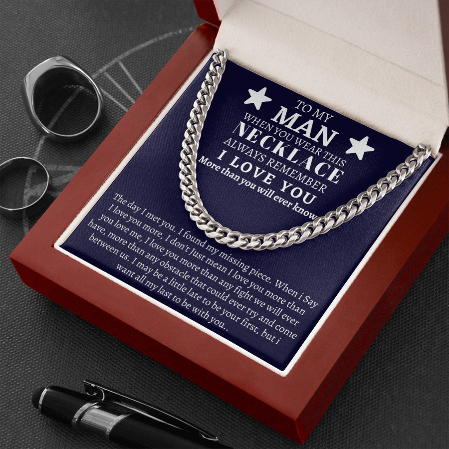 To my man Necklace