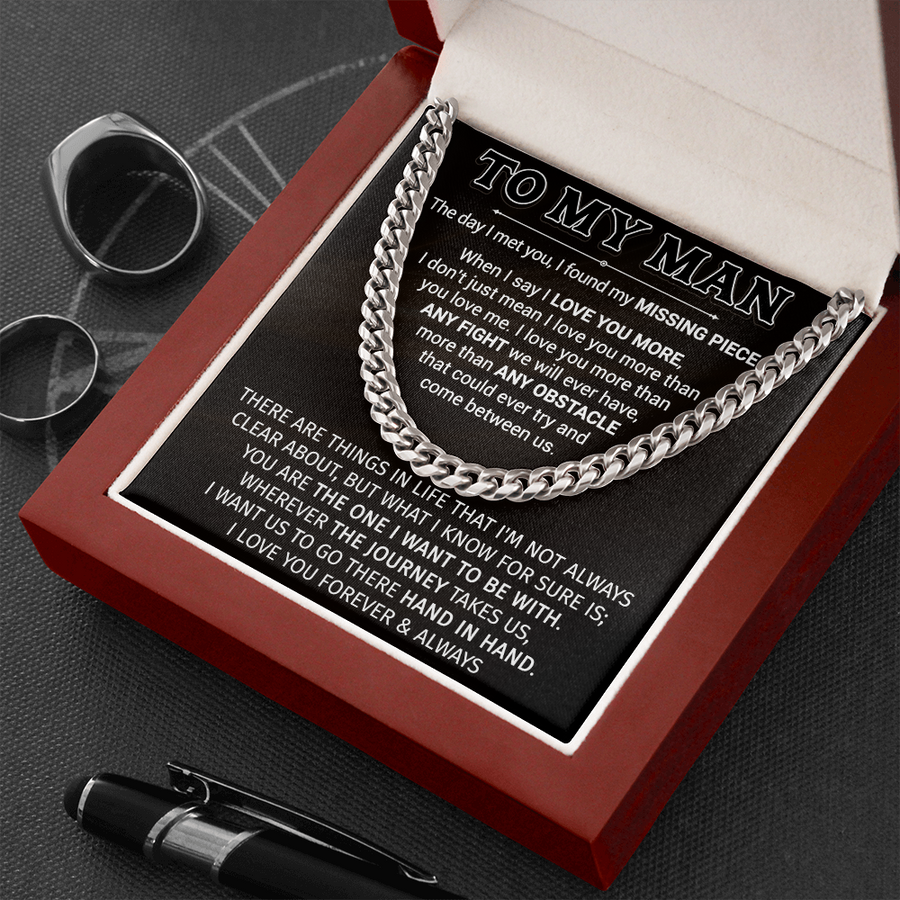 Gift For Your Man - Obstacle - Cuban Link Cuban Link Chain