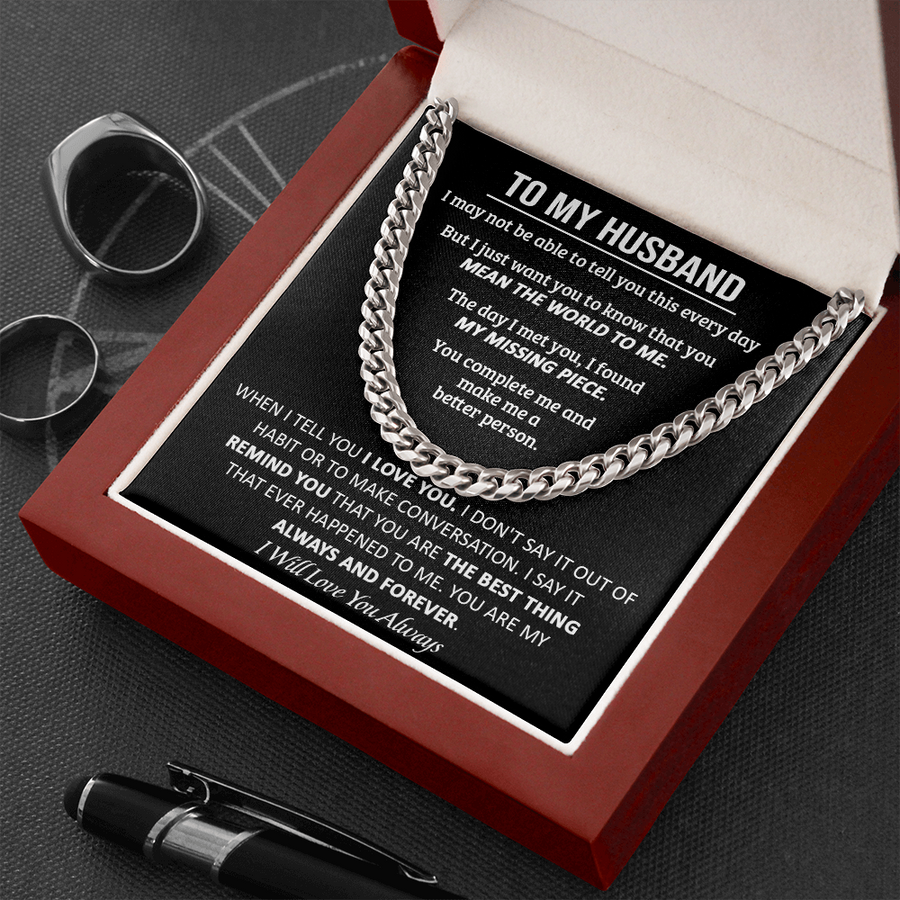 Gift For Husband - Better Habit - Cuban Link Cuban Link Chain
