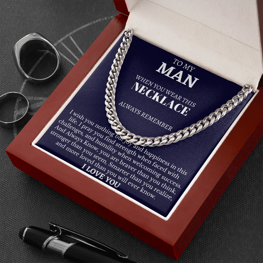 Gift for Boyfriend Necklace