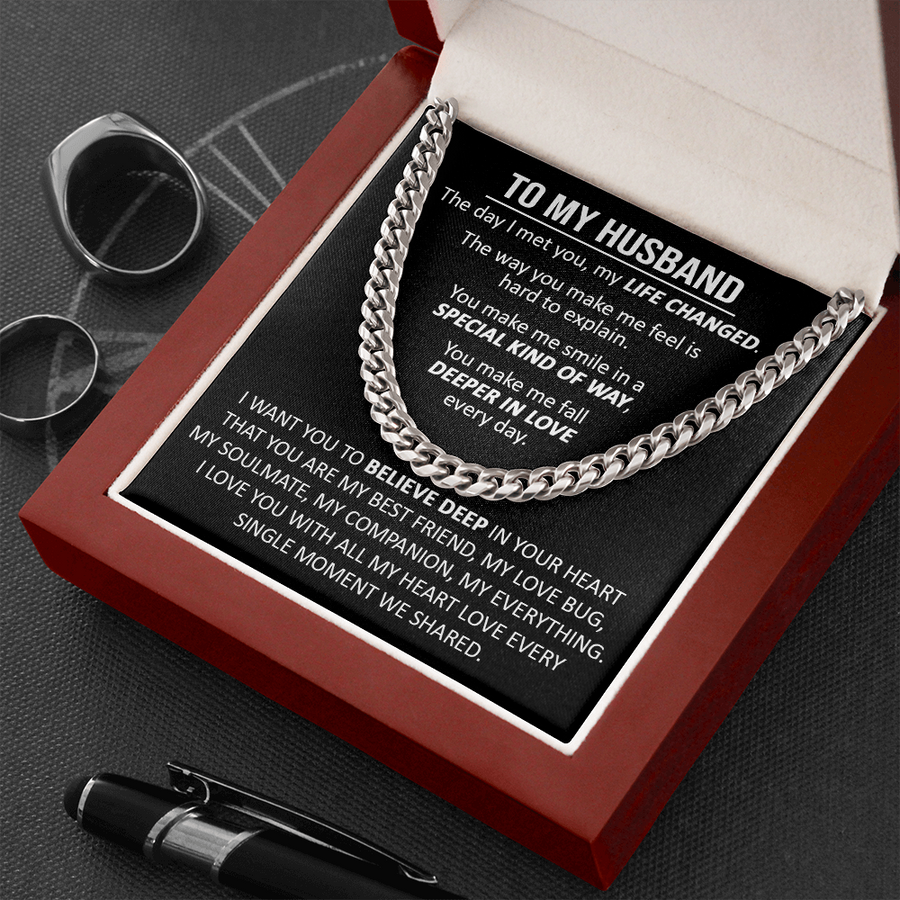 Gift For Husband - The Way Believe - Cuban Link Cuban Link Chain