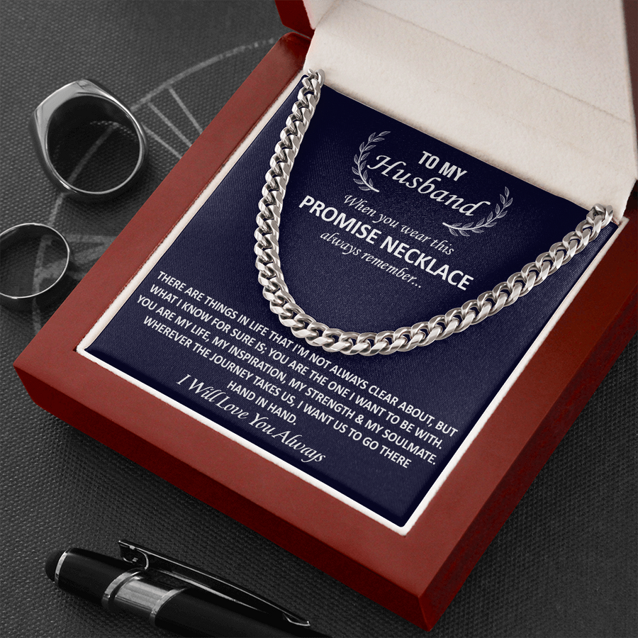 Gift For Husband - Be With You - Cuban Link Cuban Link Chain