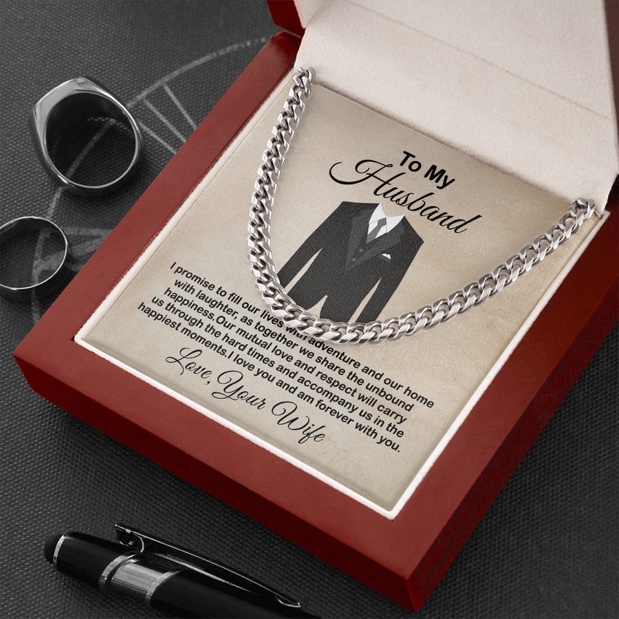 Cuban Chain Gift For Husband Cuban Link Chain