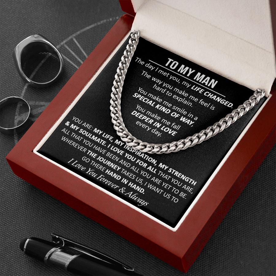Gift For Your Man - The Way For All - Cuban Link Cuban Link Chain