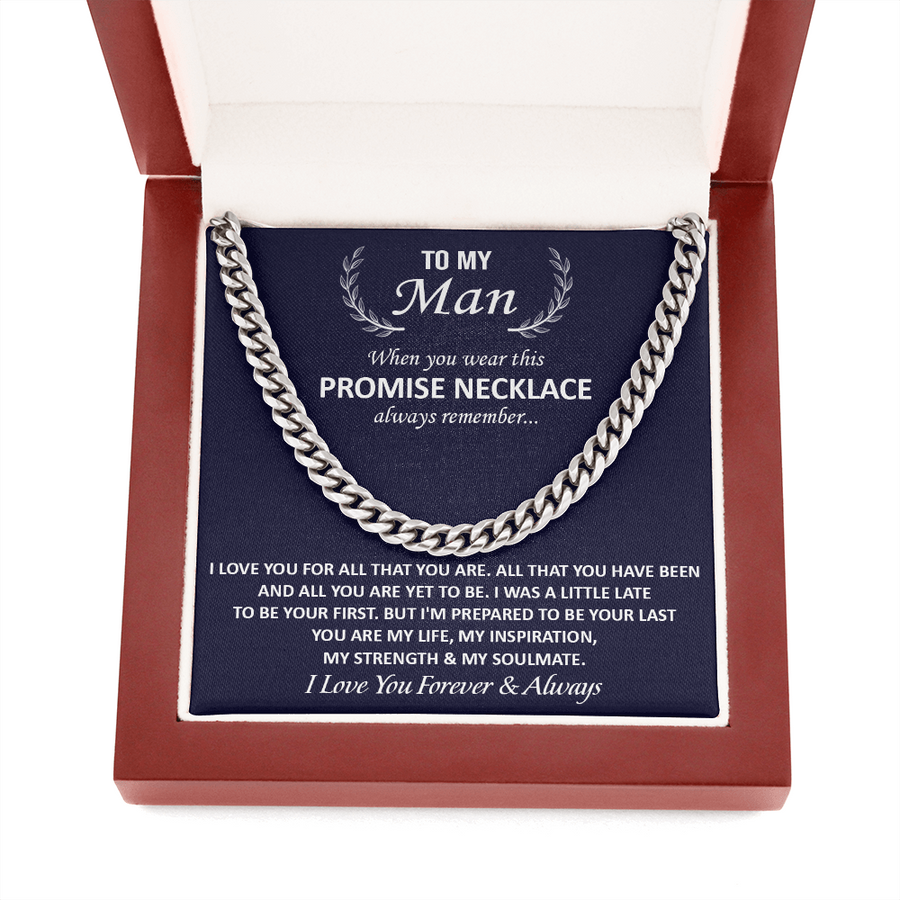 Gift For Your Man - My Strength - Cuban Link Cuban Link Chain