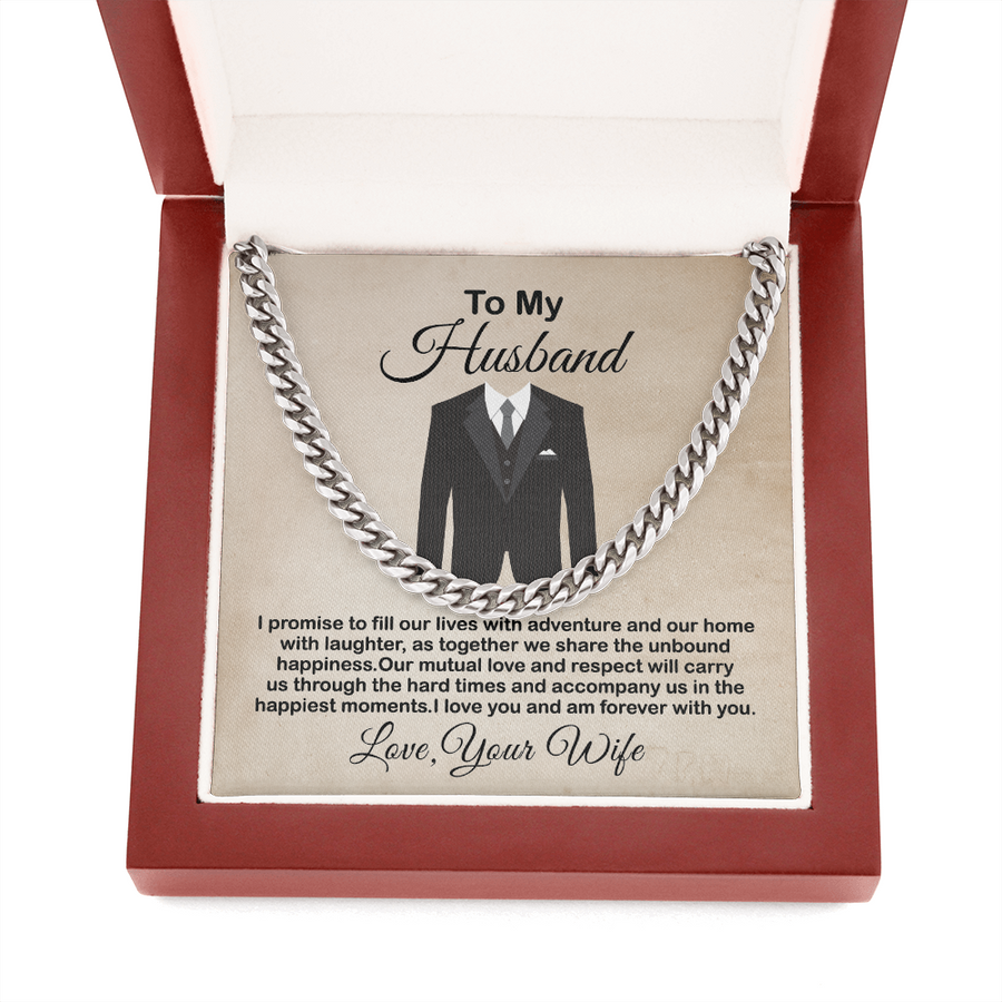 Cuban Chain Gift For Husband Cuban Link Chain