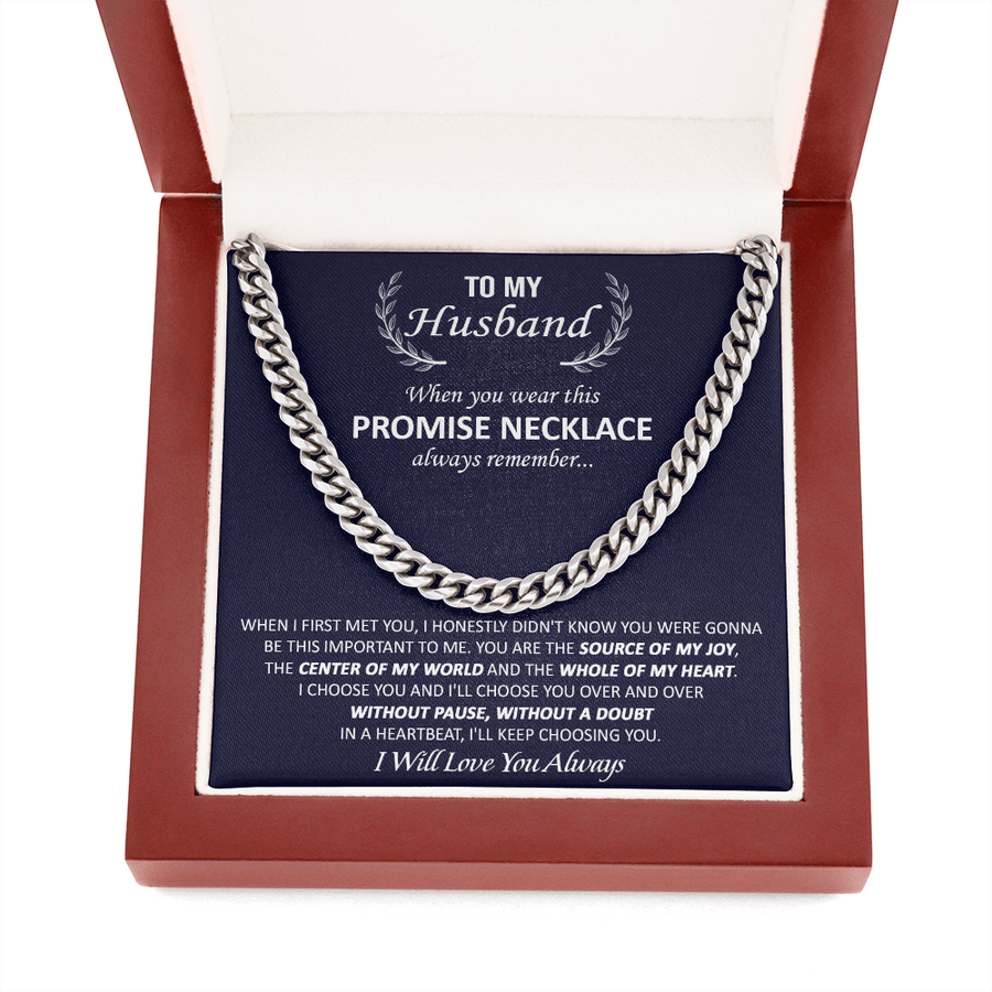 Gift For Husband - My Joy - Cuban Link Cuban Link Chain