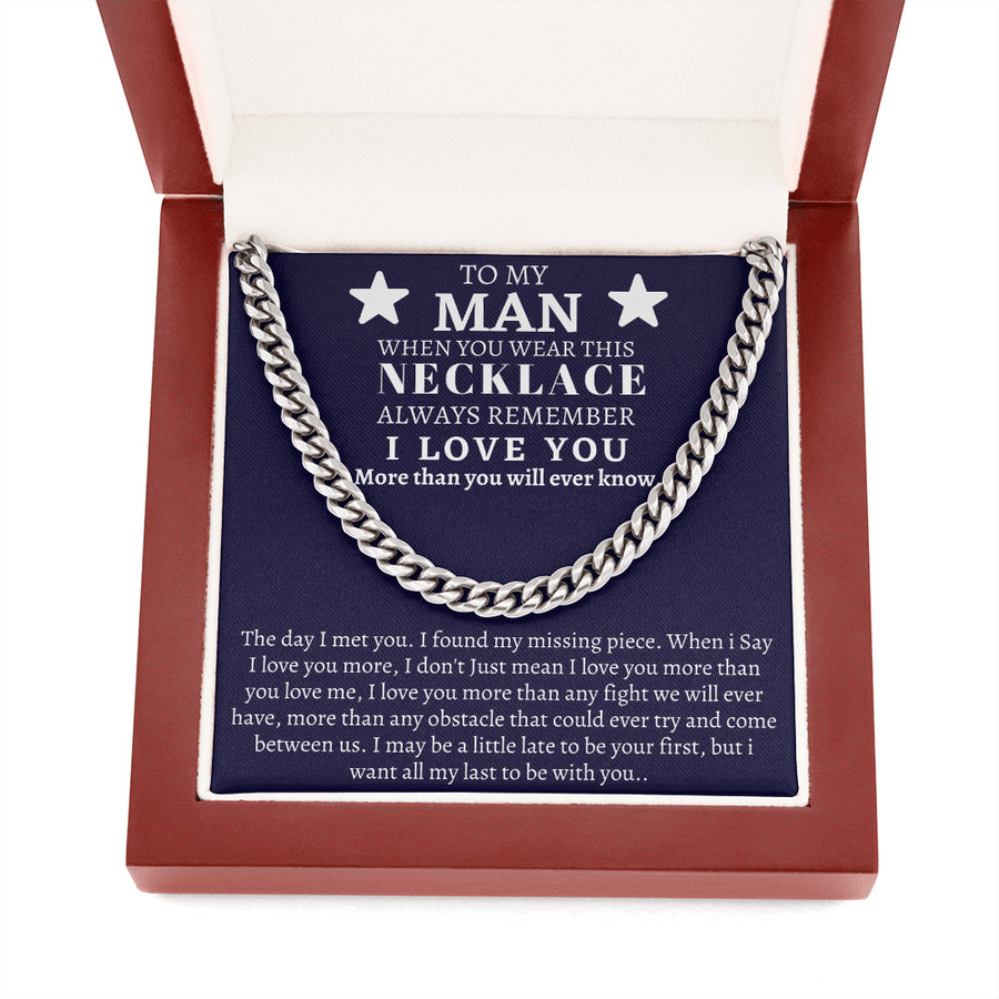 To my man Necklace