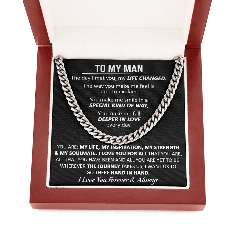 Gift For Your Man - The Way For All - Cuban Link Cuban Link Chain
