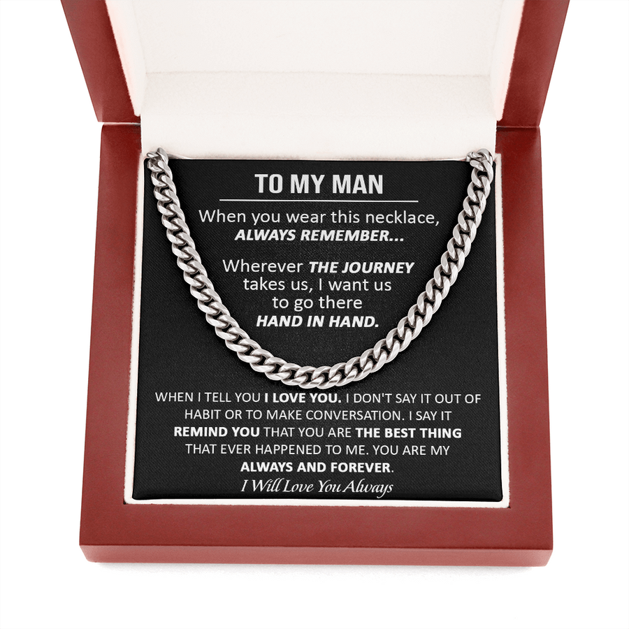 Gift For Your Man - My Forever - Cuban Link Cuban Link Chain