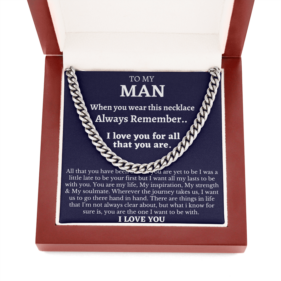 Gift for husband Necklace