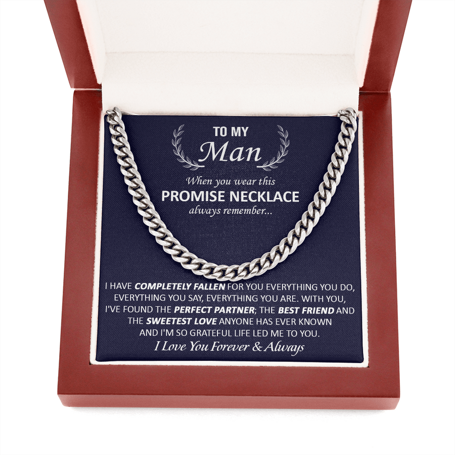 Gift For Your Man - Perfect Partner - Cuban Link Cuban Link Chain