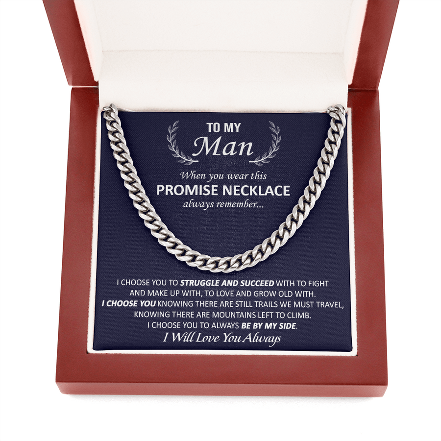 Gift For Your Man - Promise - Cuban Link Cuban Link Chain