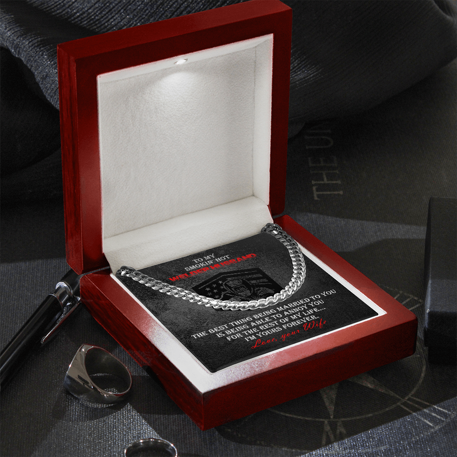 Welder Heavy Durable Cuban Chain Mens Necklace Cuban Link Chain