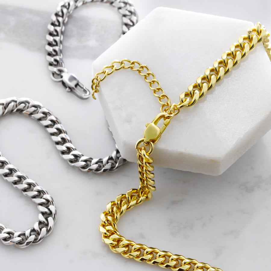 (Almost Gone) - Remember Whose Queen You Are - Cuban Link Chain Necklace