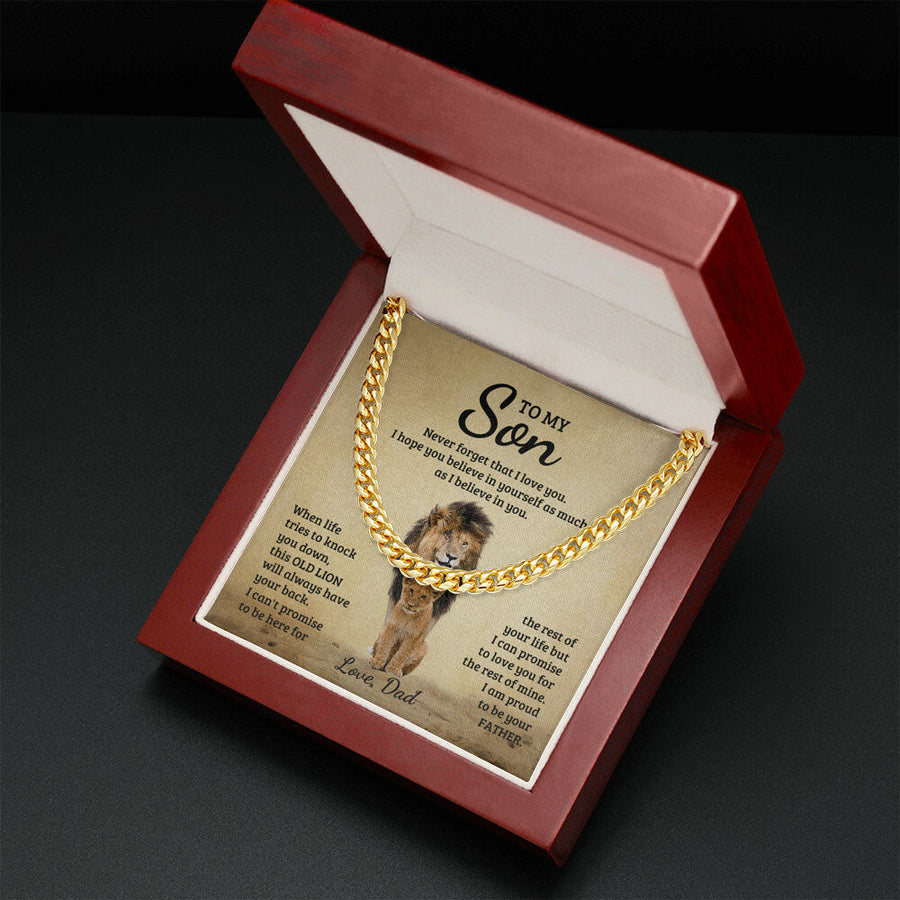 Son - Promise Cuban Link Chain