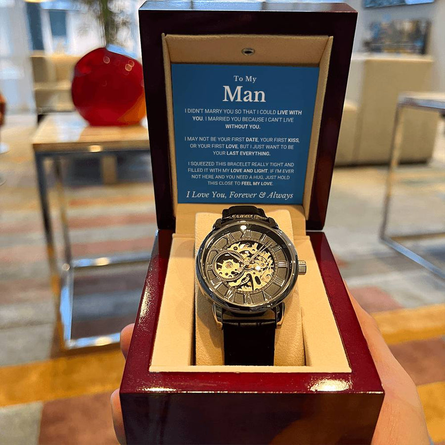 To My Man - Without You - Openwork Watches