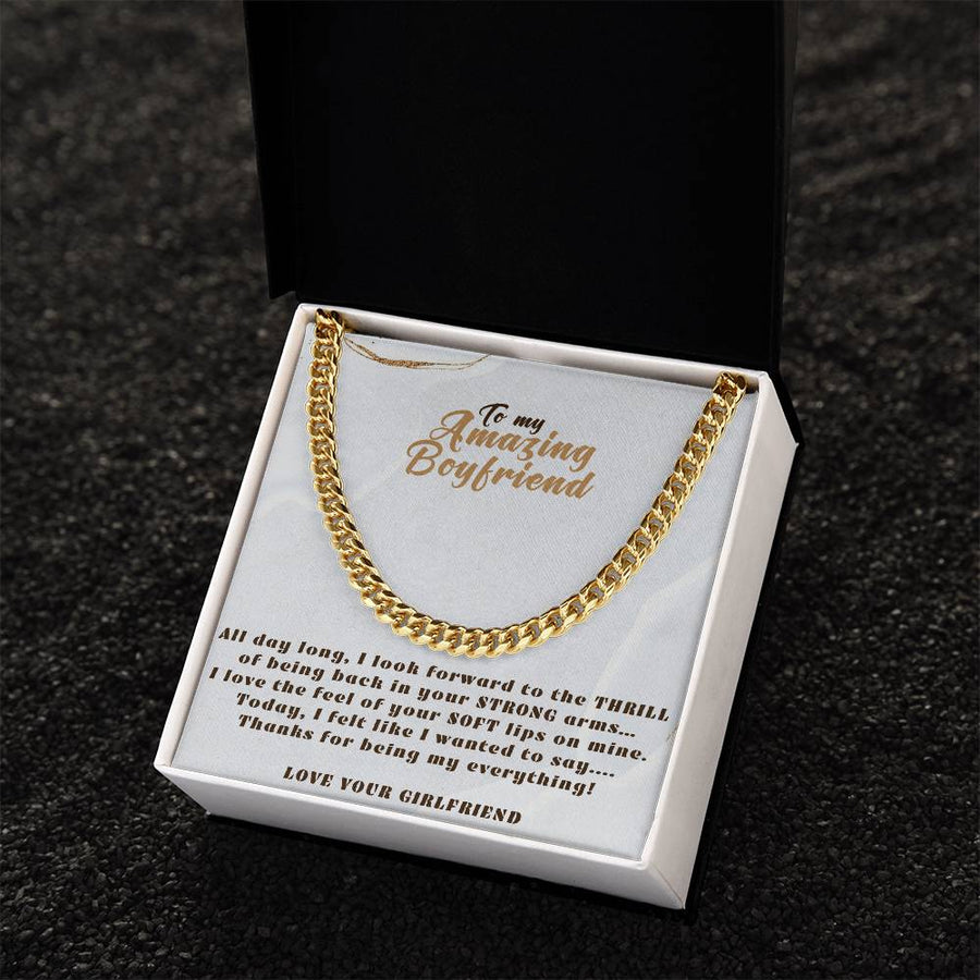 To My Everything 🥰 Cuban Link Chain