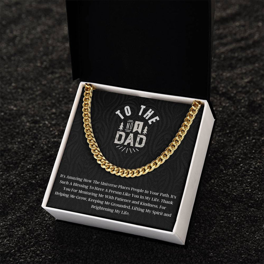 Christmas Gift For Dad-Father Birthday Gift-Dad Birthday Gift Cuban Link Chain