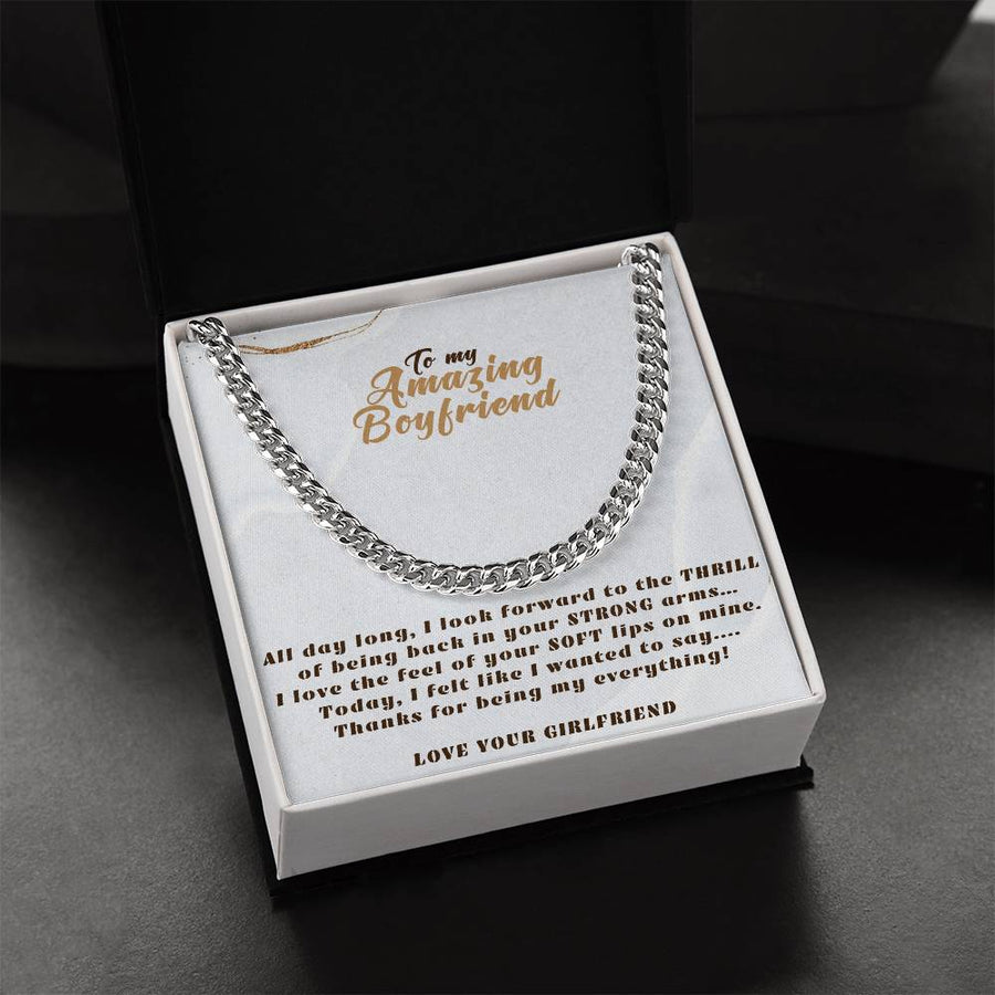To My Everything 🥰 Cuban Link Chain