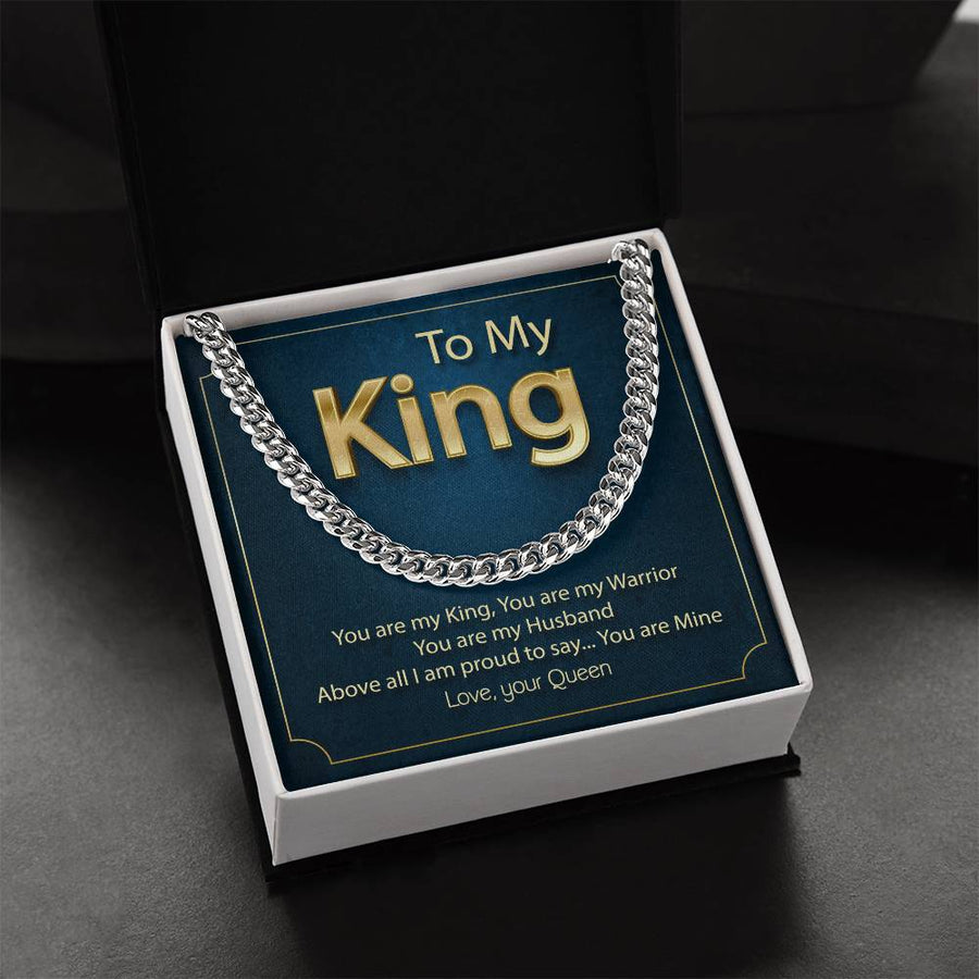 My King - Link Chain Necklace Cuban Link Chain